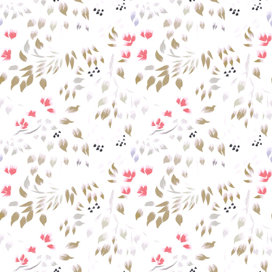Painterly Petals Wallpaper⁠