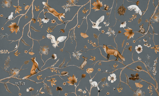 Enchanted Woodland Tales Wall Mural