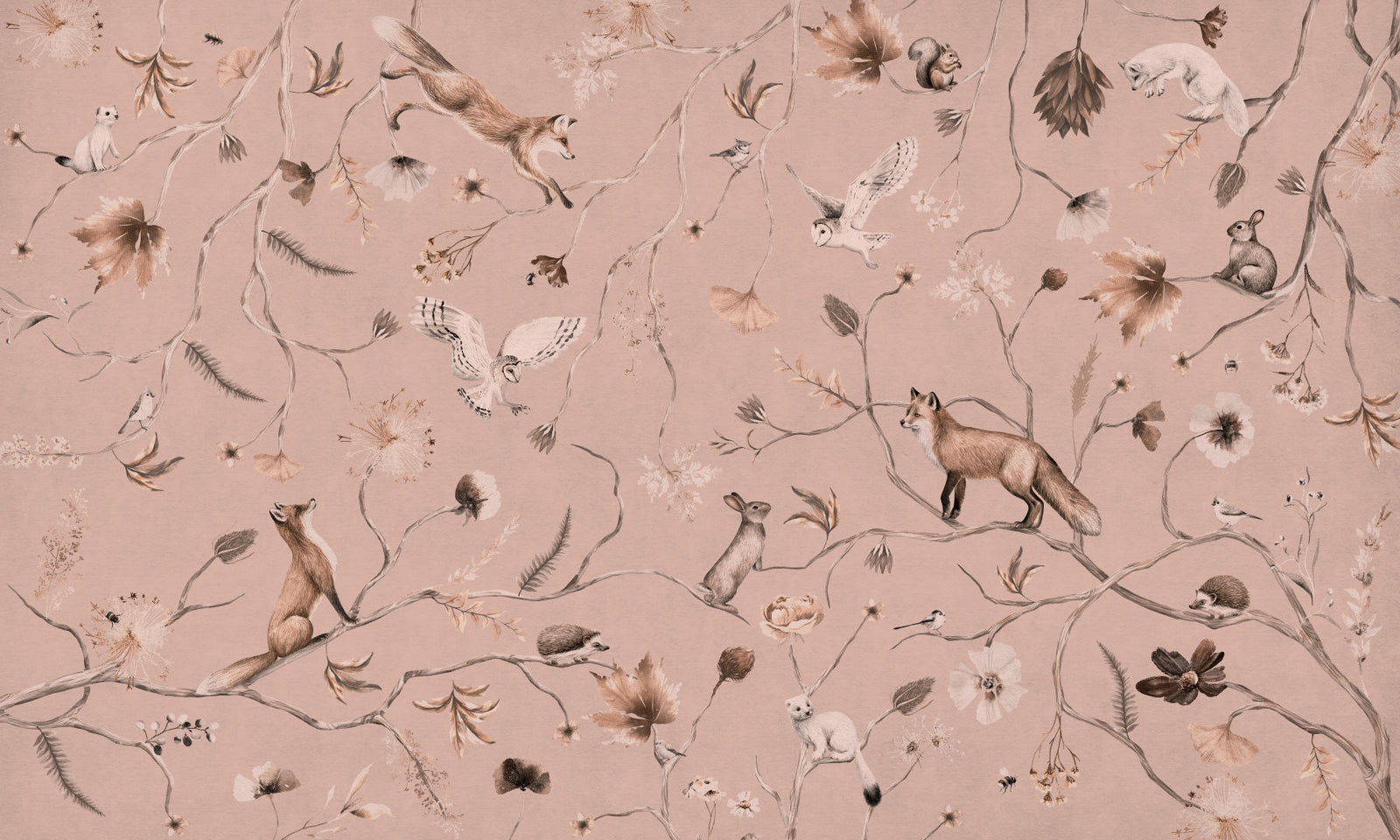 Woodland Whisper Wall Mural
