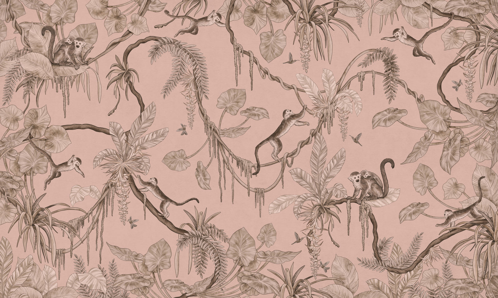 Jungle Serenade Wall Mural