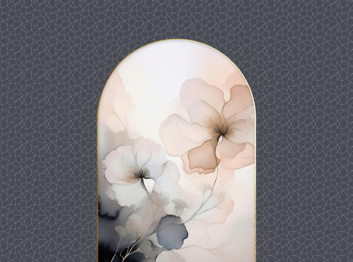 Dreamy Floral Archway Wall Mural
