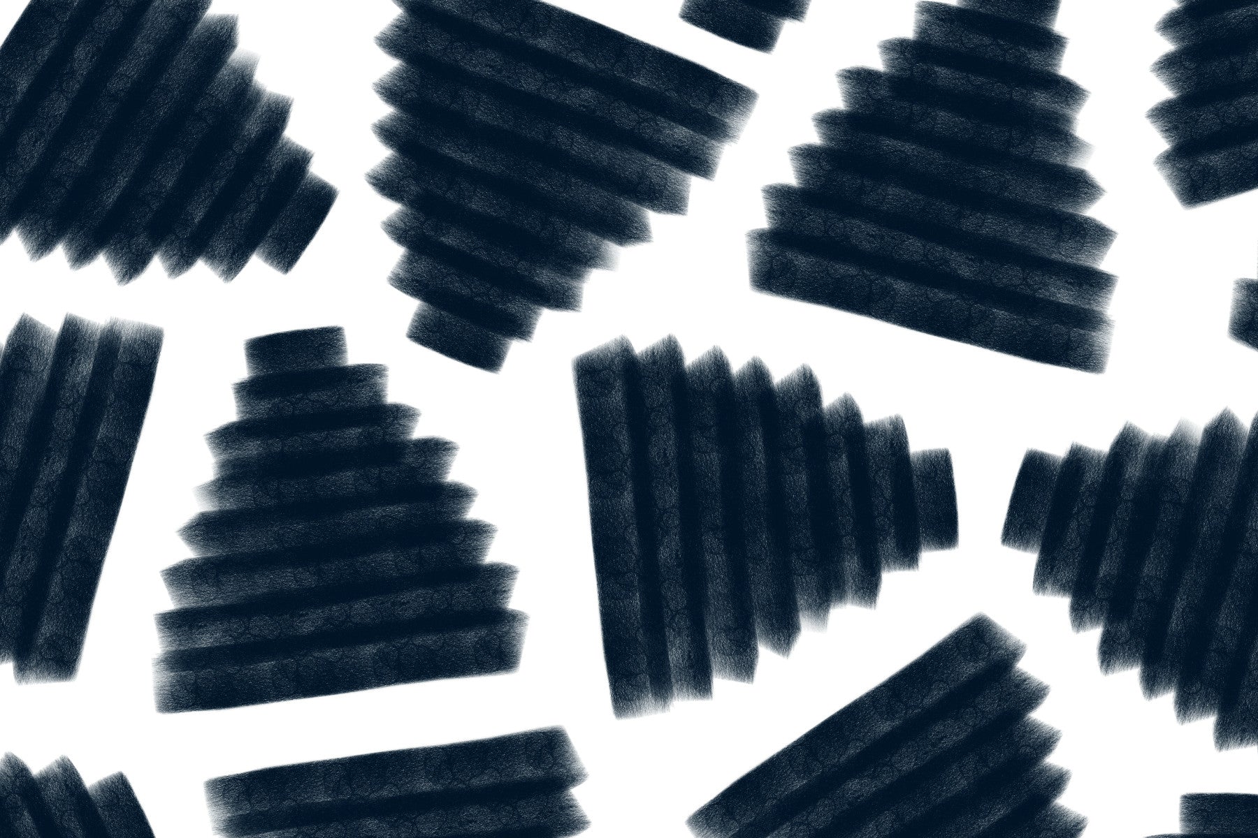 Papier peint mural abstrait indigo