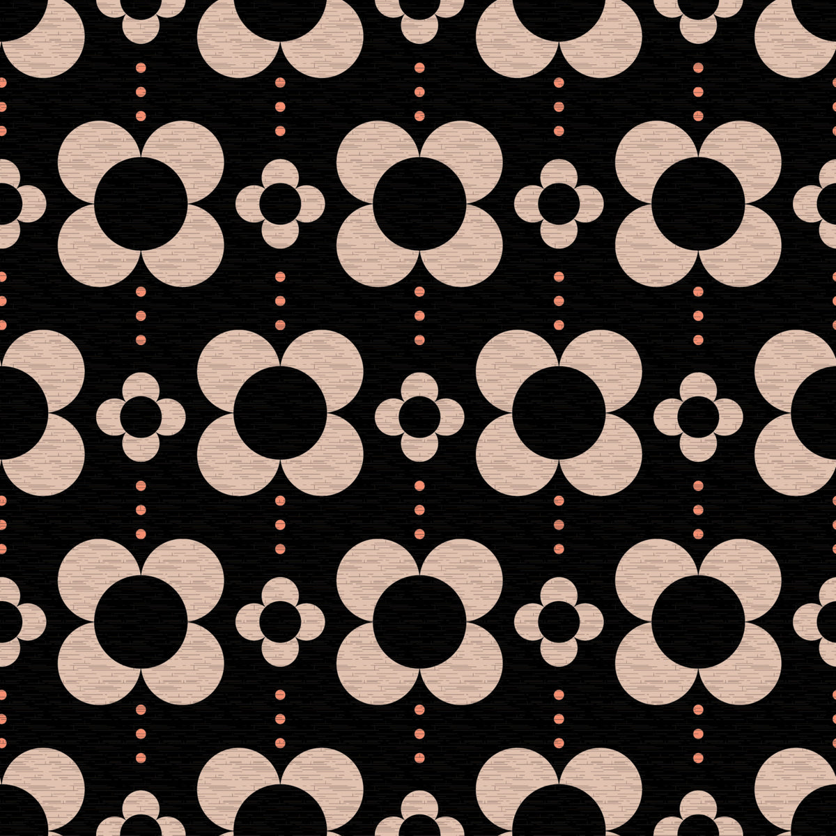 60s Charm Wallpaper⁠ in your room — zoomed