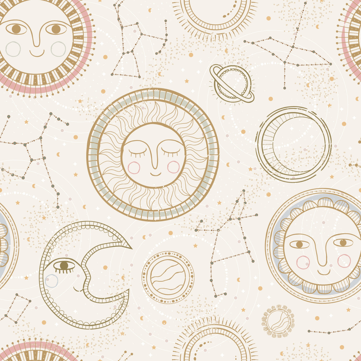 Celestial Harmony Wallpaper⁠ in your room — zoomed