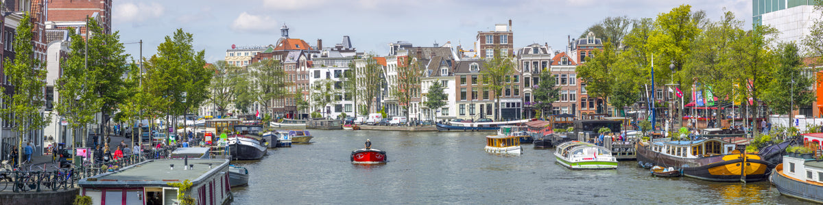 Dutch Waterway Charm Wall Mural in your room — zoomed