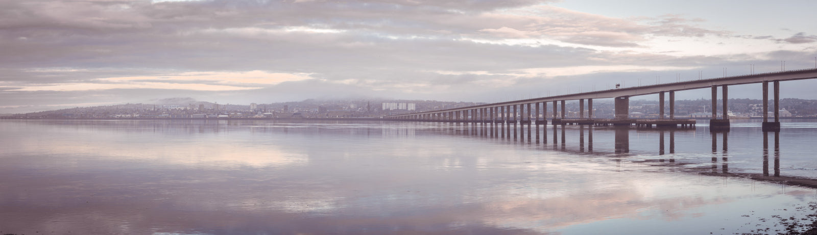 Misty Bridge Wall Mural in your room