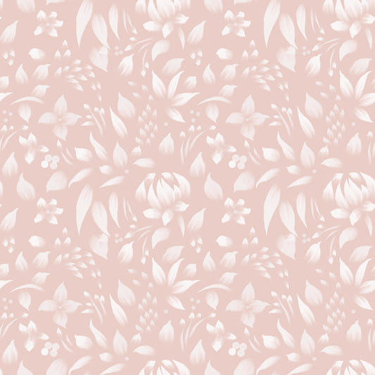 Blush blooming spring calming flowers Wallpaper‚Å†