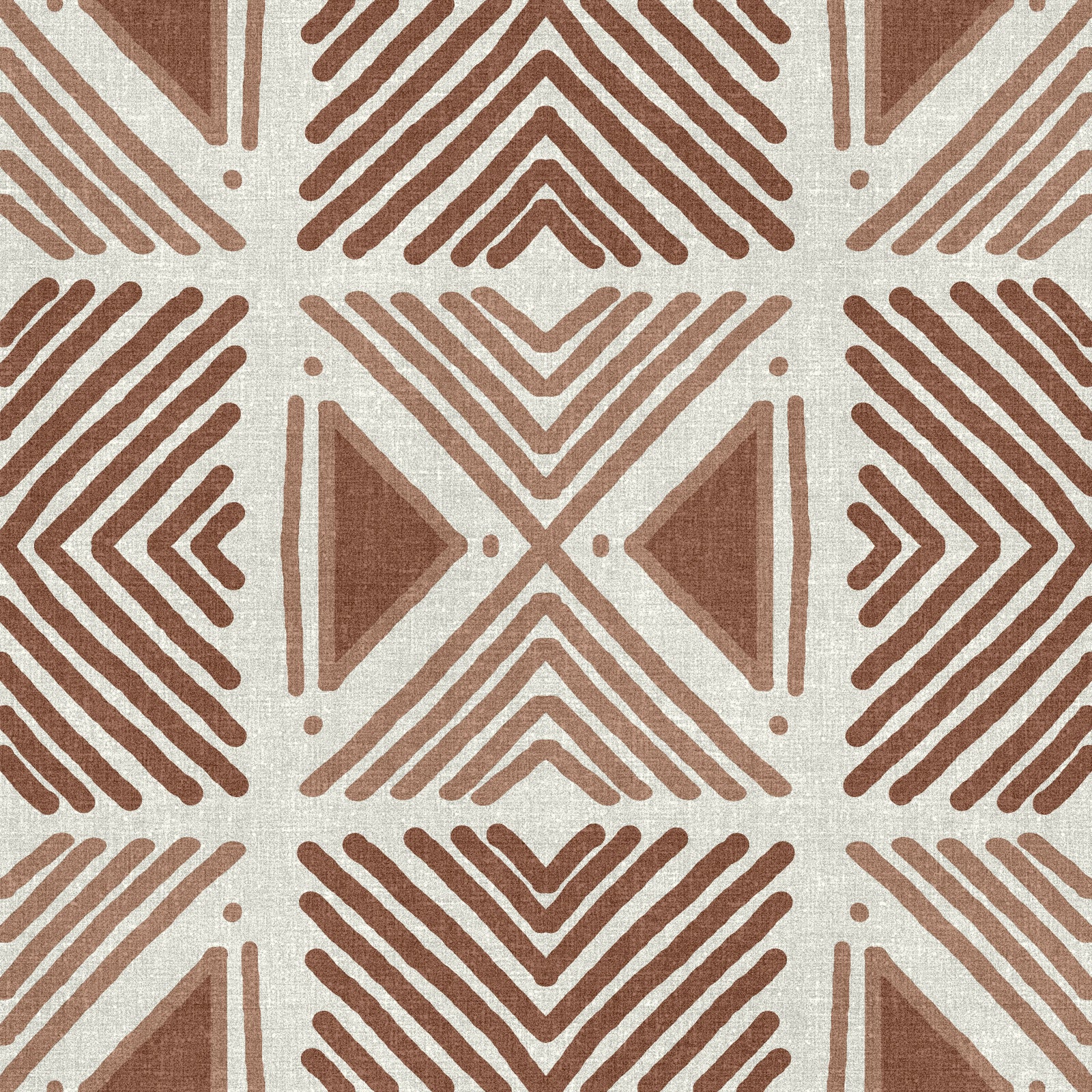 Tribal Cappuccino Motif Wallpaper⁠