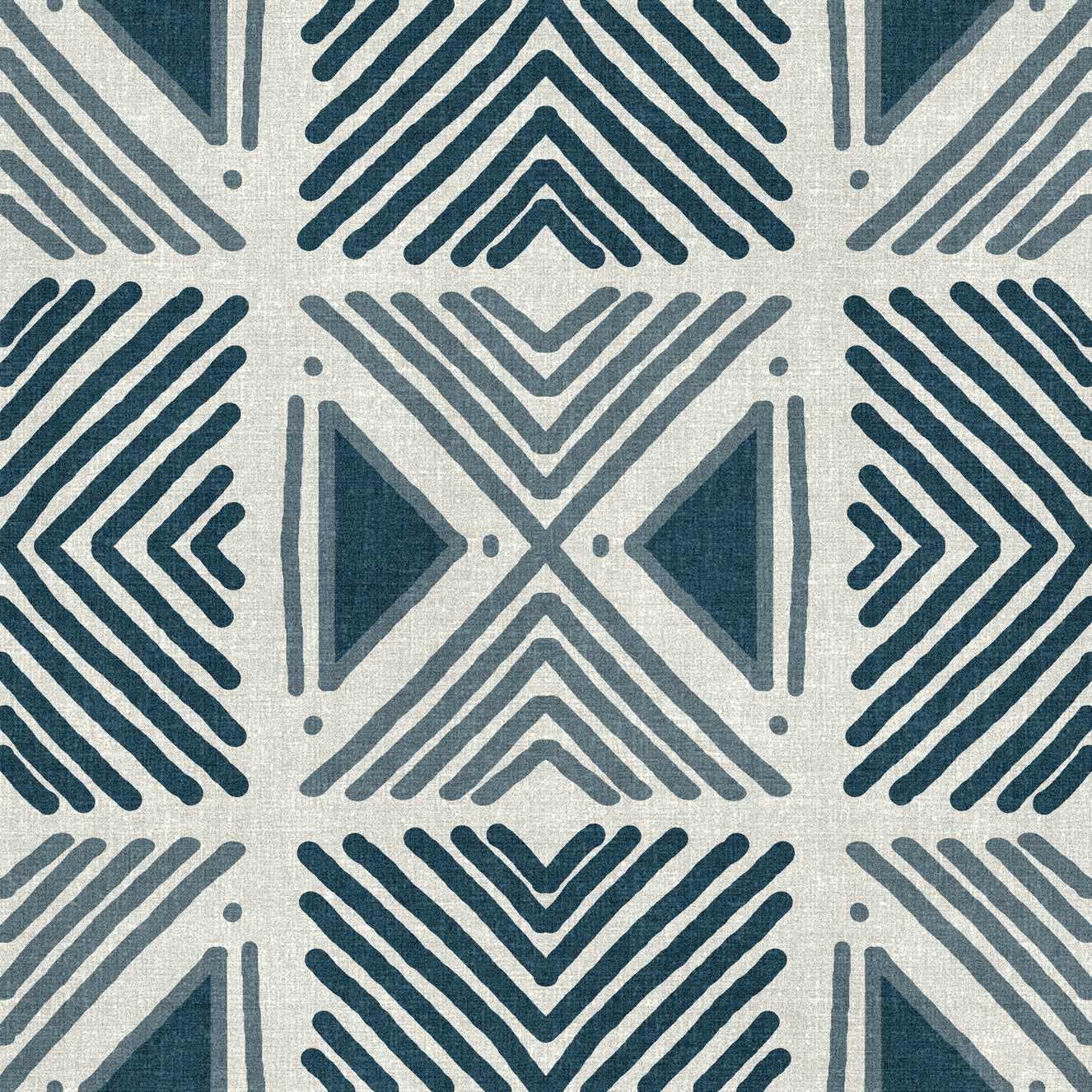 Tribal Denim Motif Wallpaper⁠