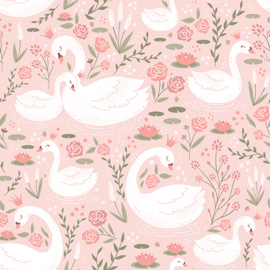Papier peint Jardin de la Princesse Cygne⁠ -2962372