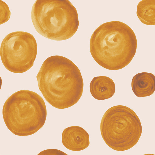 Papier peint Cercles Ambre⁠ -2963132