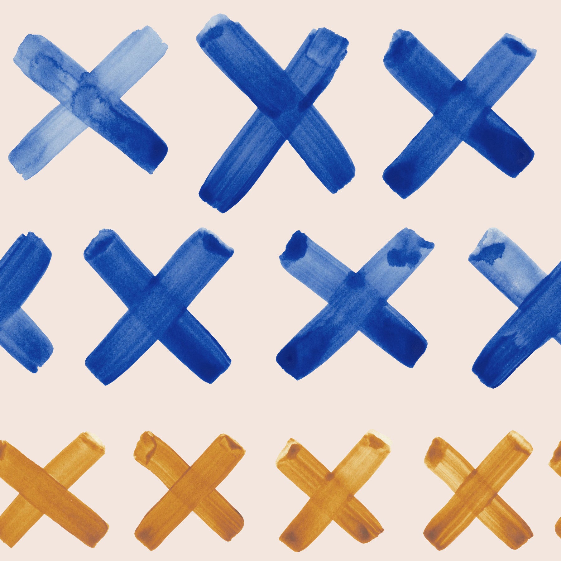 Brushstroke Crosses Wallpaper⁠ -2963151 in your room — zoomed