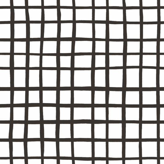 Papier peint à lignes en grille rustique⁠ -2983552