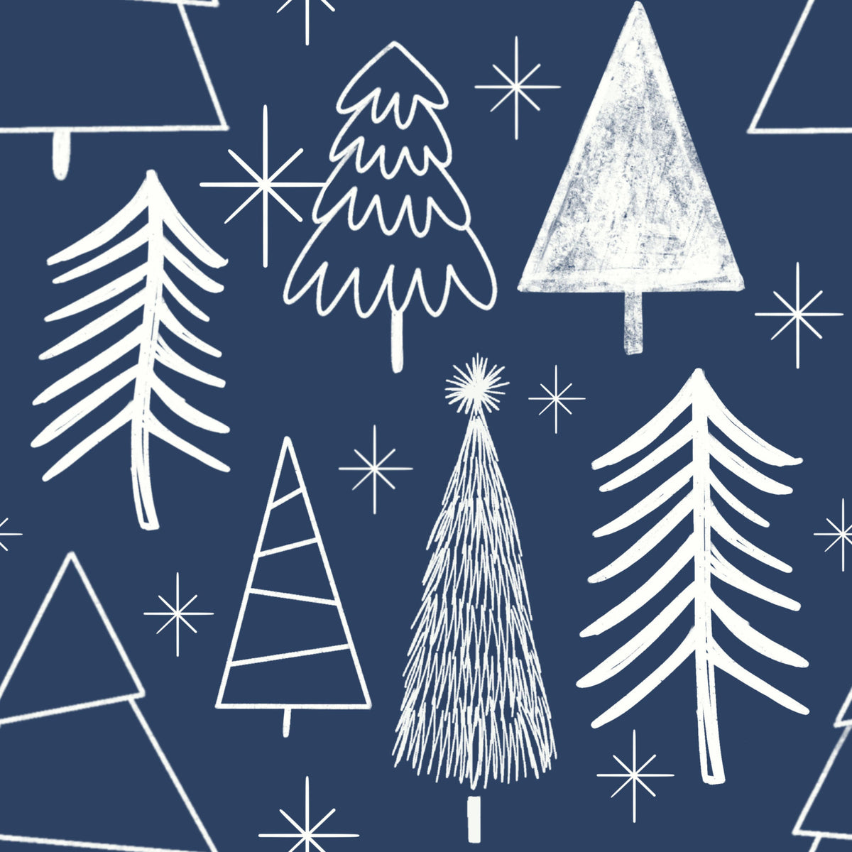 Winterse bomen achtergrond - 2984766 in your room — zoomed