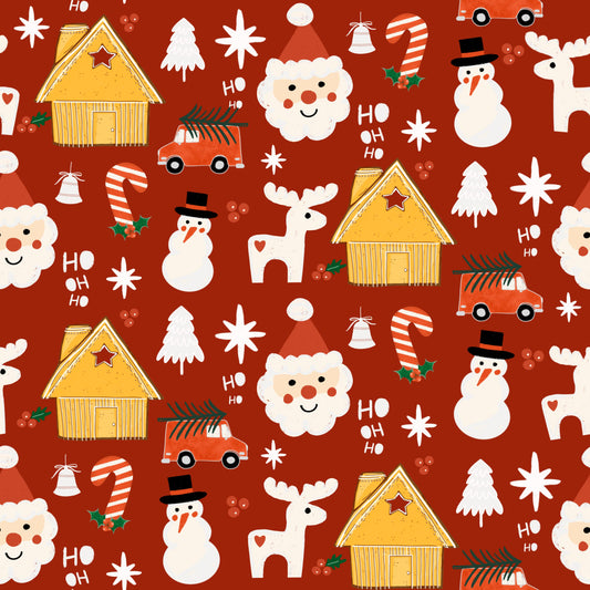 Retro Christmas Cheer Wallpaper⁠ - 2984848