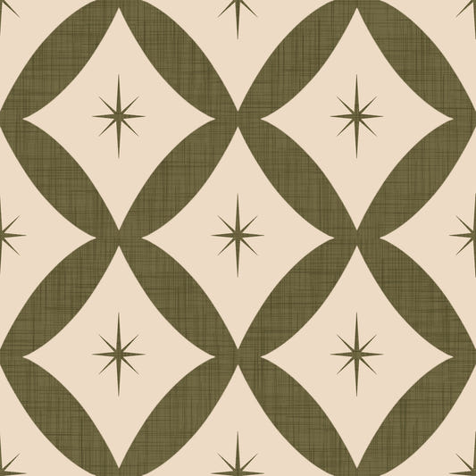 Vintage Geometric Stars Wallpaper⁠ -2995340