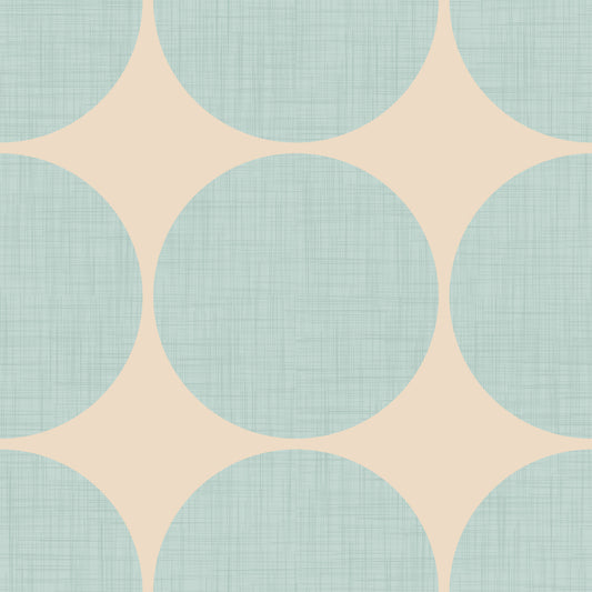Aqua Dot Swirl Wallpaper⁠ -2995403