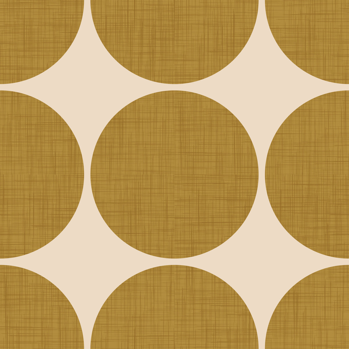 Ochre Orb Weave Wallpaper⁠ -2995405 in your room — zoomed