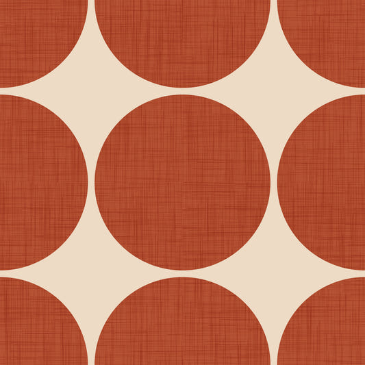 Terracotta Bubbles Wallpaper⁠ -2995407