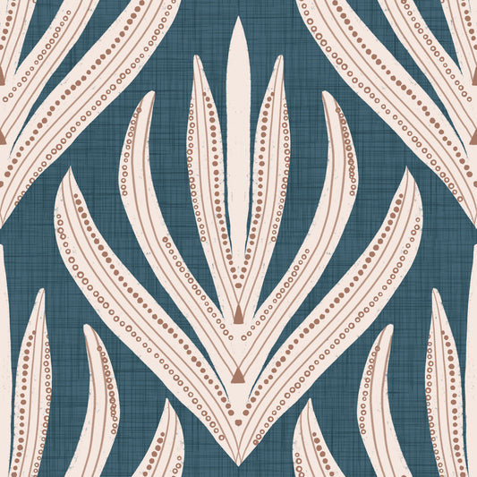 Modern Aztec Flora Wallpaper⁠ -3017146