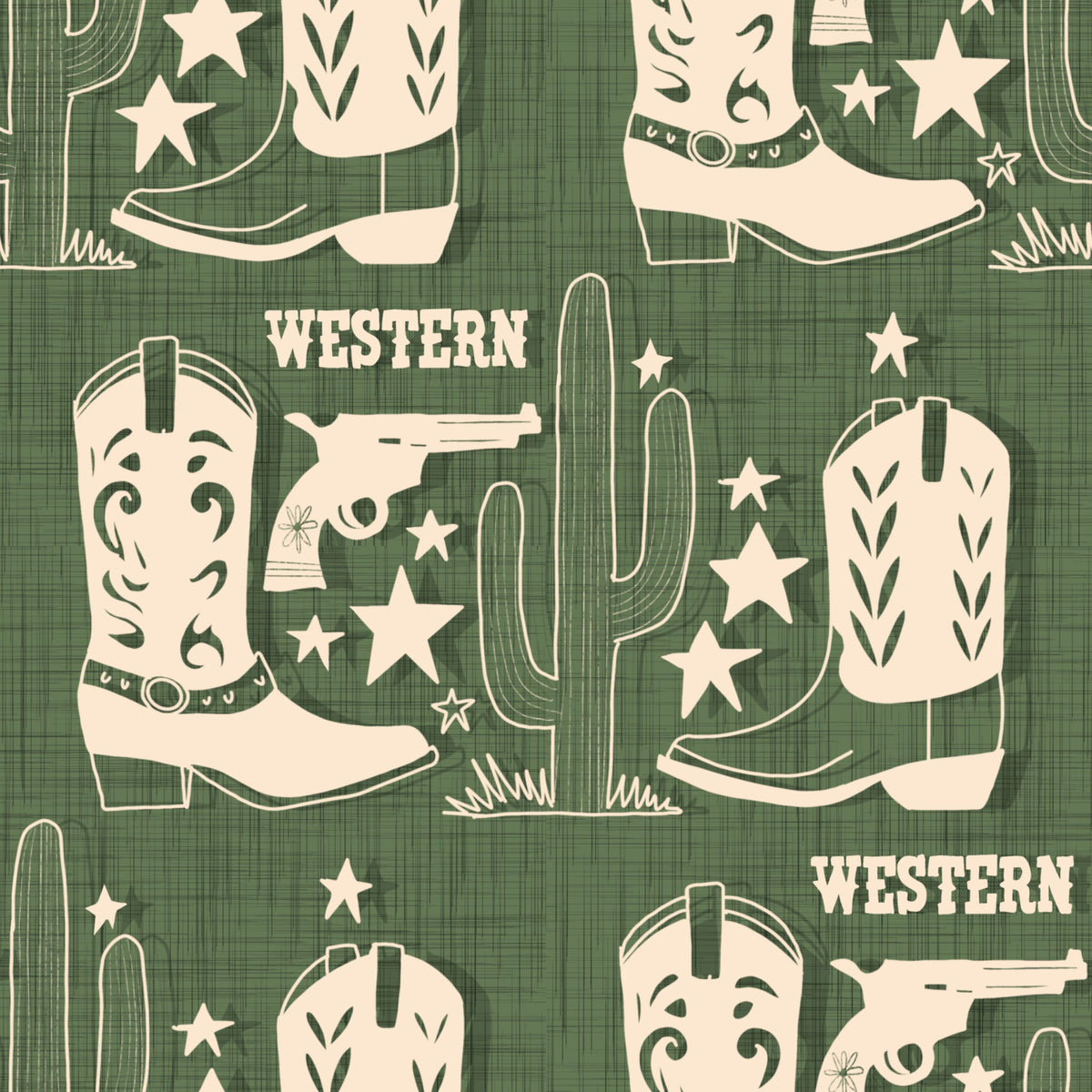 Wild West Charm Wallpaper⁠ -3017217 in your room — zoomed