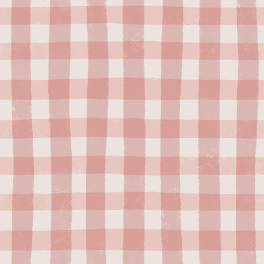 Rosewater Gingham Wallpaper‚Å† -3133875
