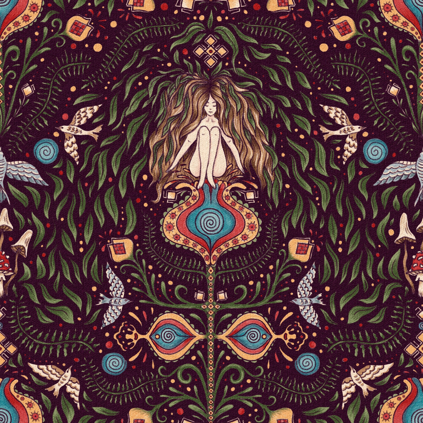 Boho Forest Dream Wallpaper⁠ -3228133