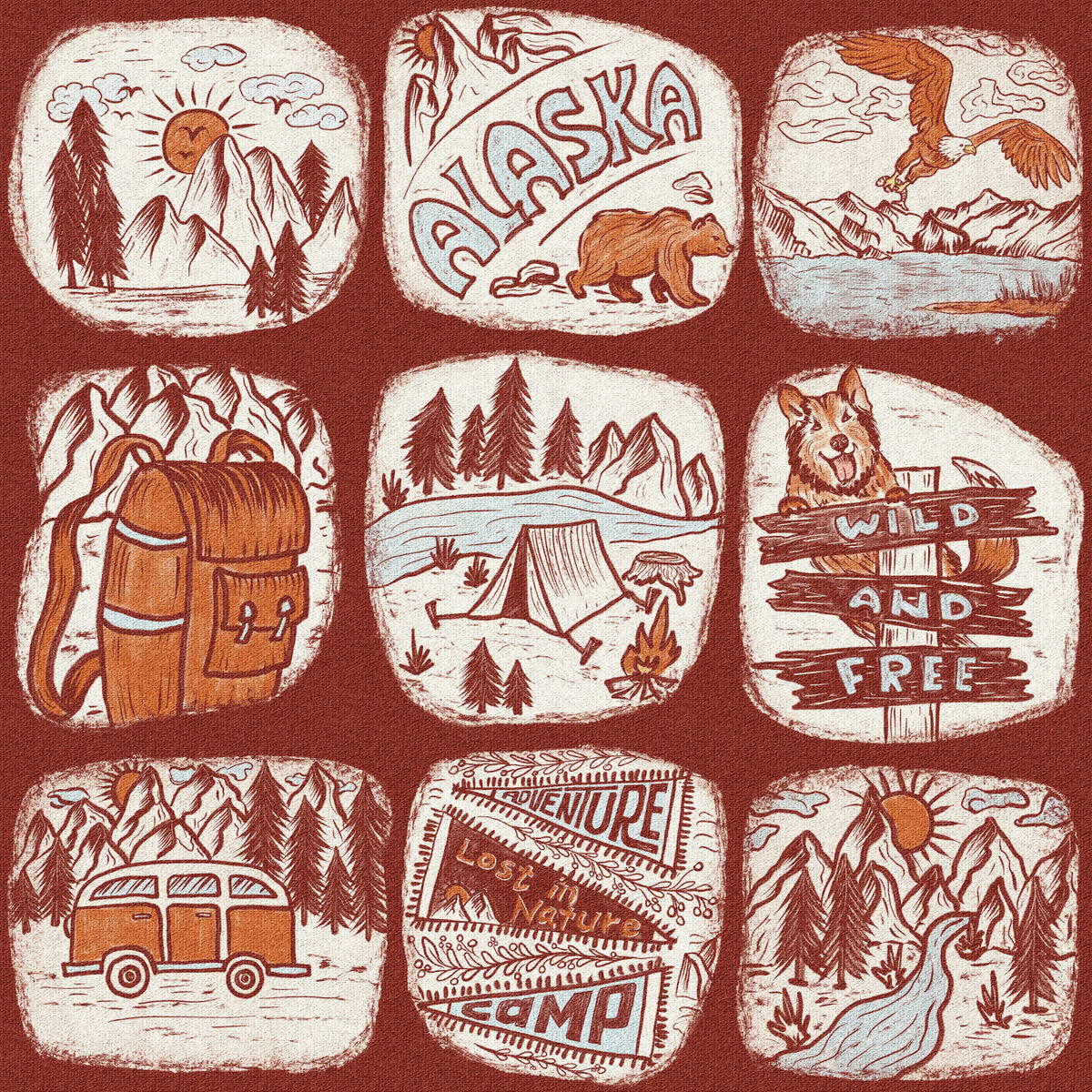Wilderness Patches Wallpaper‚Å† -3239383