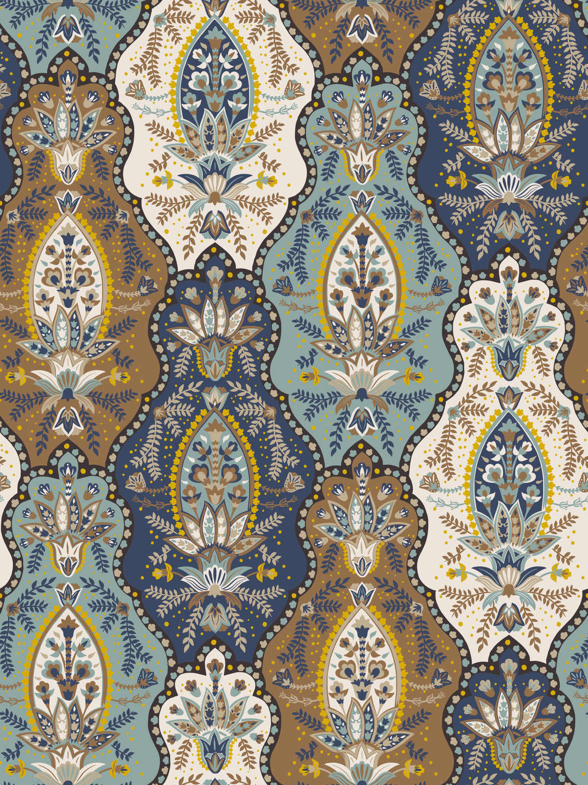 Bohemian Paisley Wallpaper⁠ -3280680 in your room — zoomed