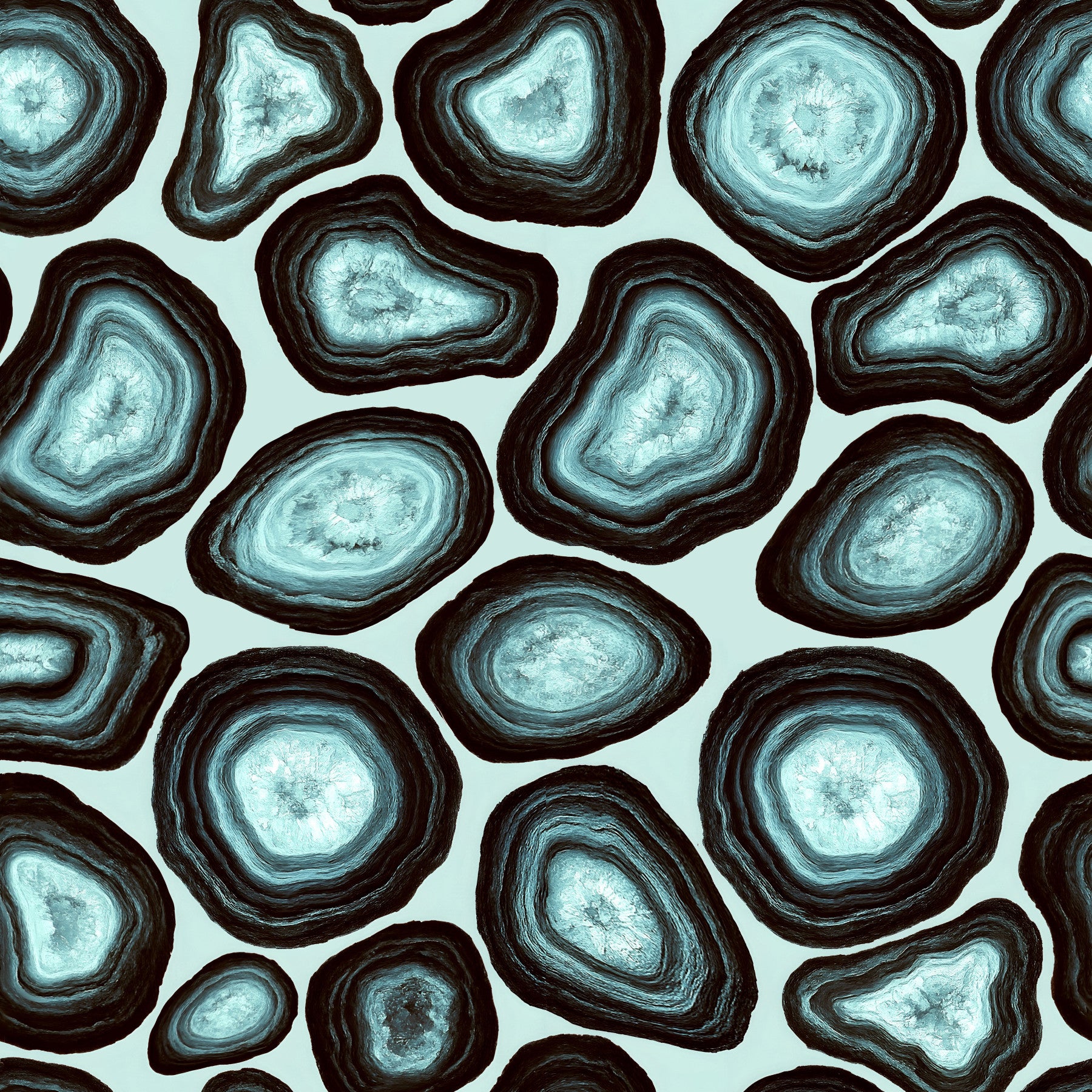Turquoise Agate Flow Wallpaper‚Å†