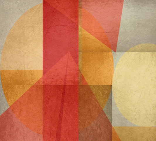 Urban Shapes Fusion Wall Mural