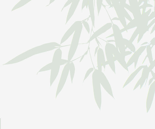 Fresque murale feuille de bambou