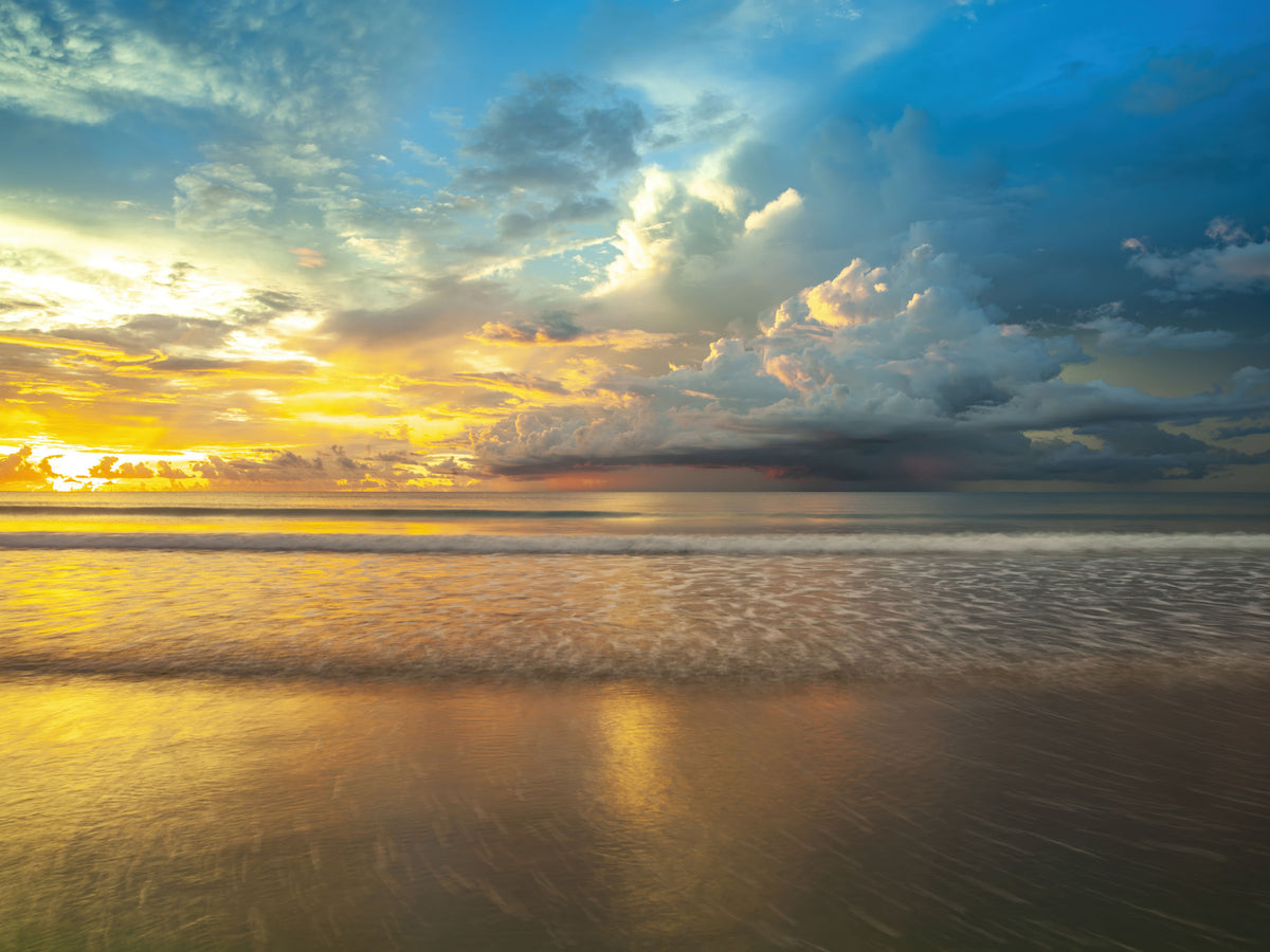 Borneo Beach Wall Mural in your room