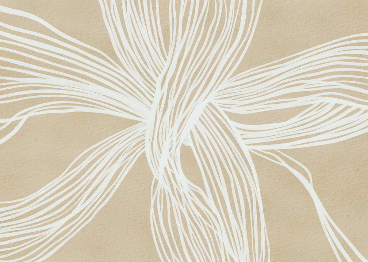 Flowing Lines Wall Mural