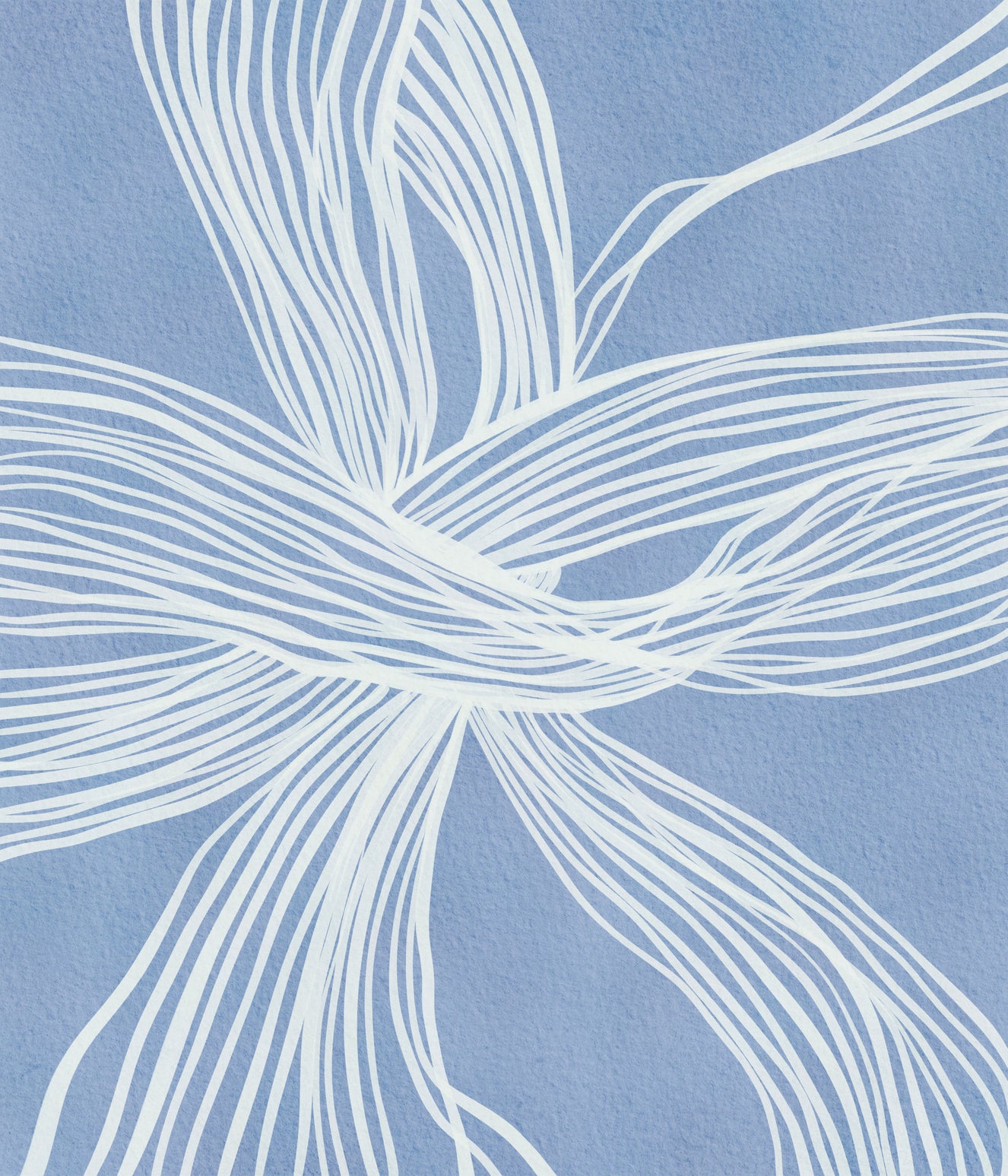 Blue Weave Wall Mural
