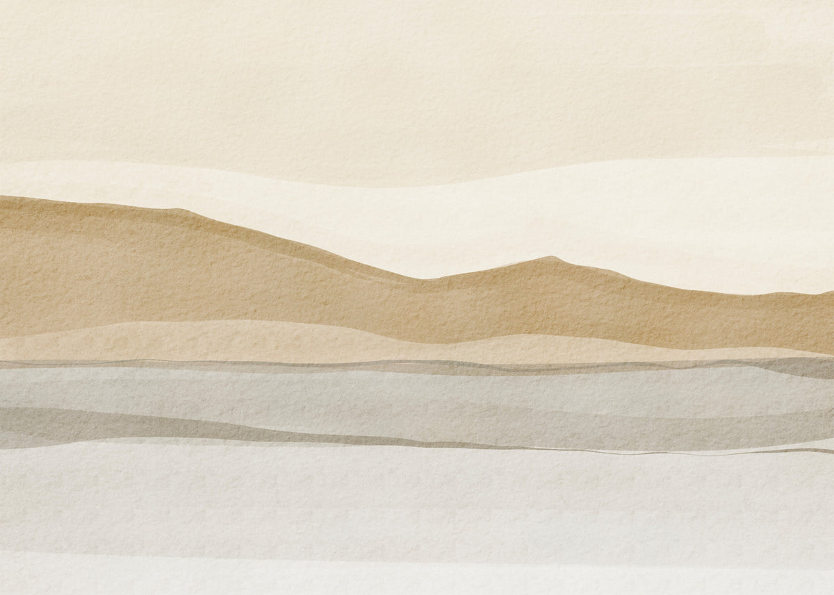 Fresque murale Paysage de sable serein