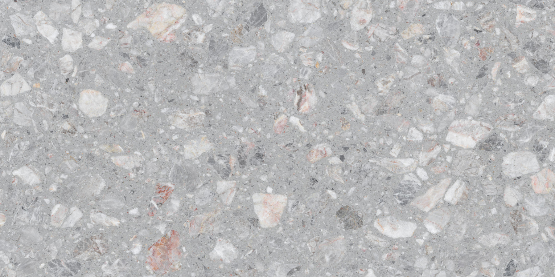 Terrazzo Cement Natural Stone Tile  Wall Mural in your room — zoomed