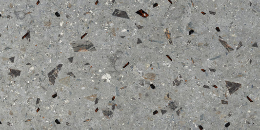 Grey Granite Pattern Beige Natural Stones Terrazzo Wallpaper Wall Mural