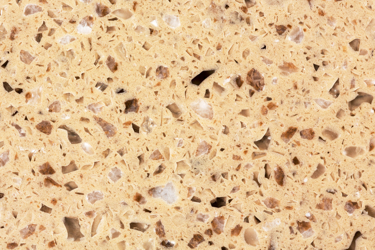 Natural Surface Terrazzo Speckled Stone Wallpaper Wall Mural in your room — zoomed