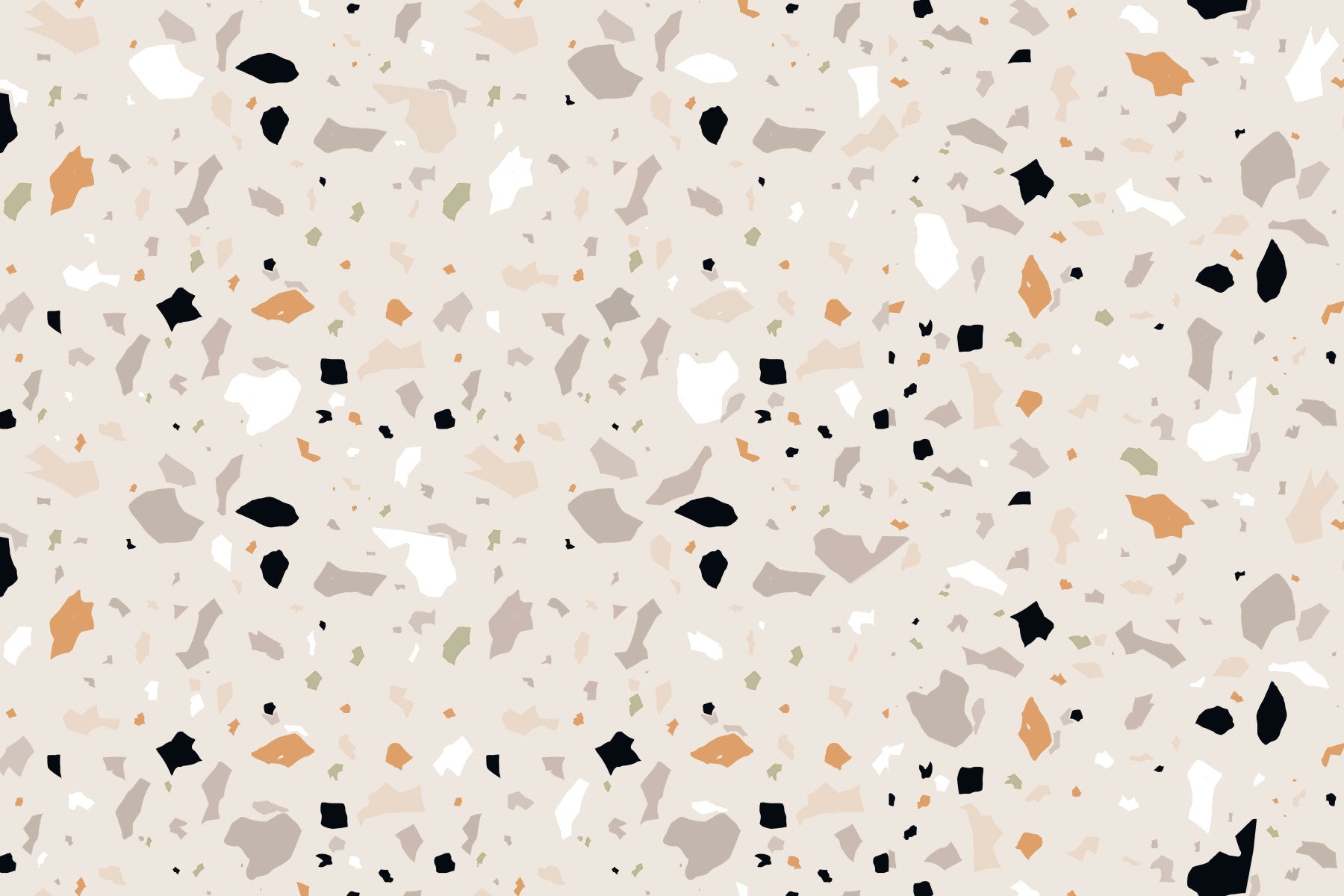 Minimalist Terrazzo Art Natural Stone Wallpaper Wall Mural