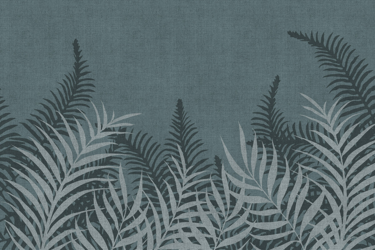Fresque murale Brume dans la jungle in your room — zoomed