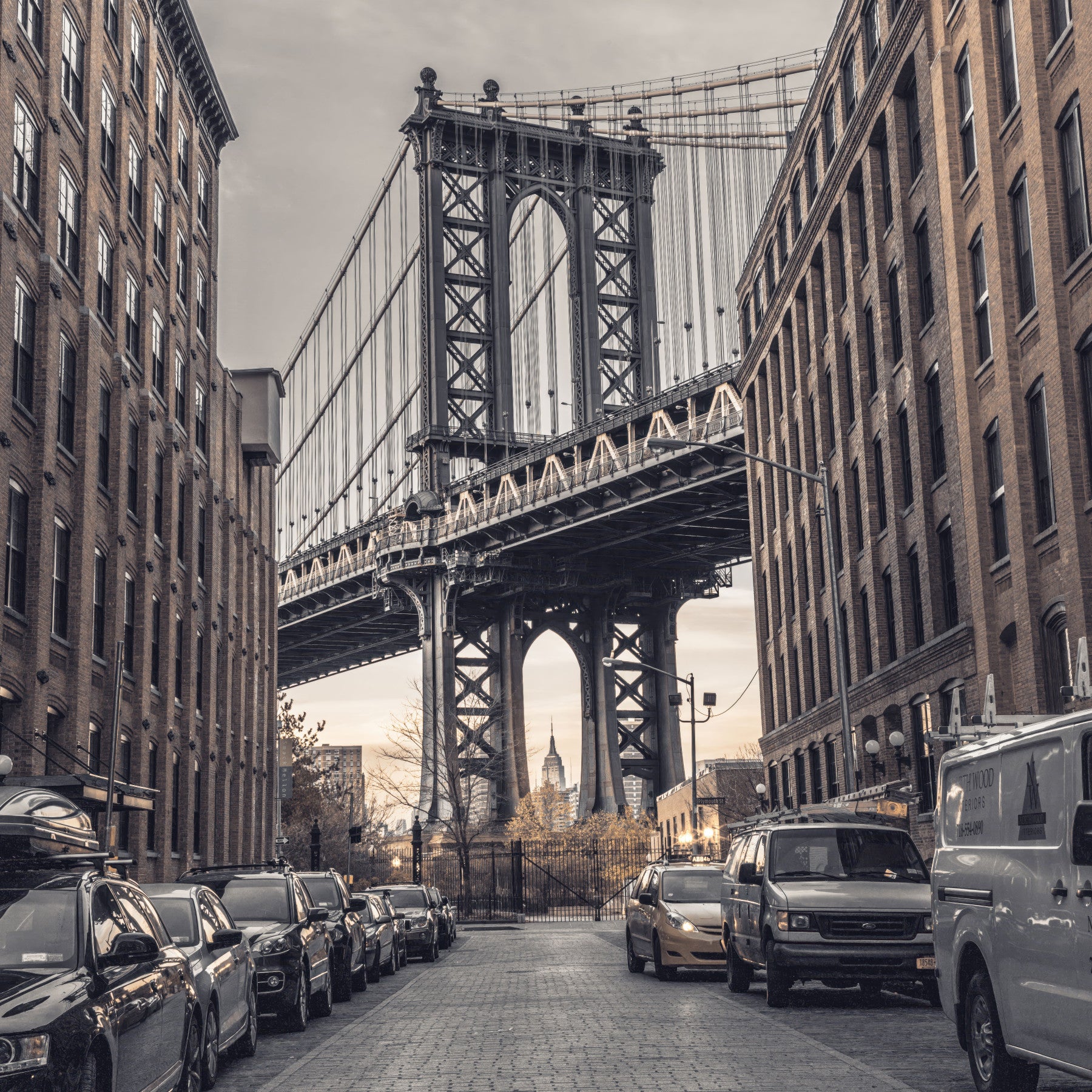 Manhattan Bridge from Dumbo  Wall Mural