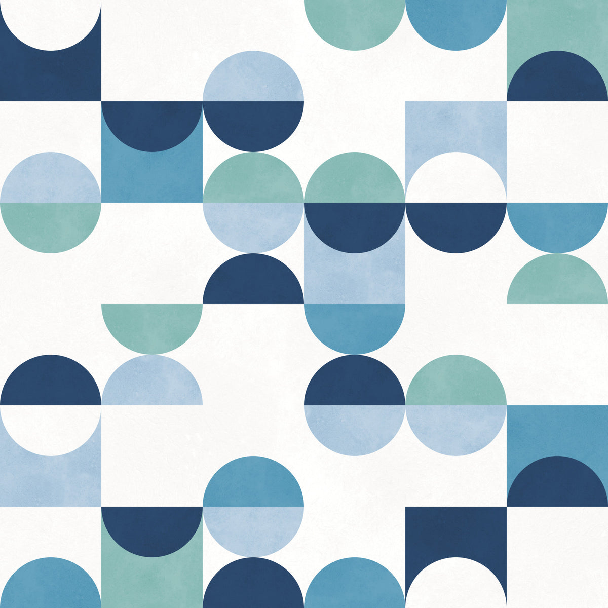 Aqua Harmony Wallpaper⁠ in your room — zoomed