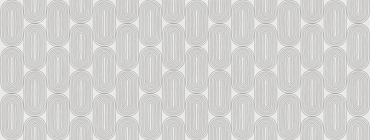 Retro Arches Wall Mural in your room