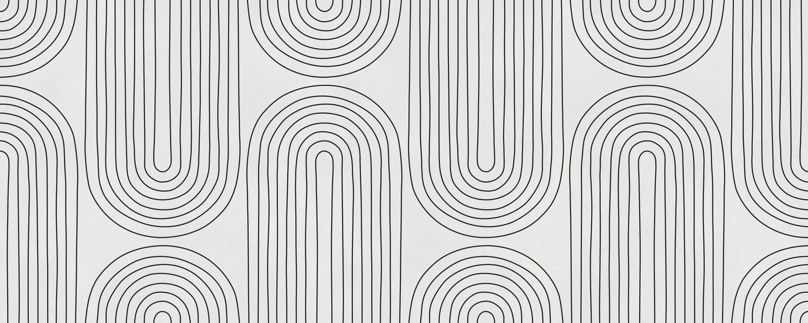 Arched Simplicity Wall Mural
