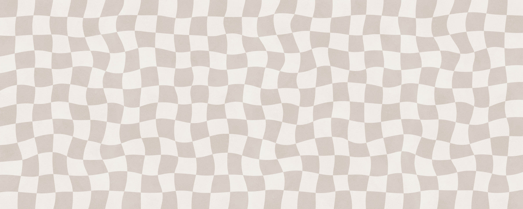 Wavy Checkered Dream Wall Mural