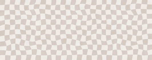 Wavy Checkered Dream Wall Mural