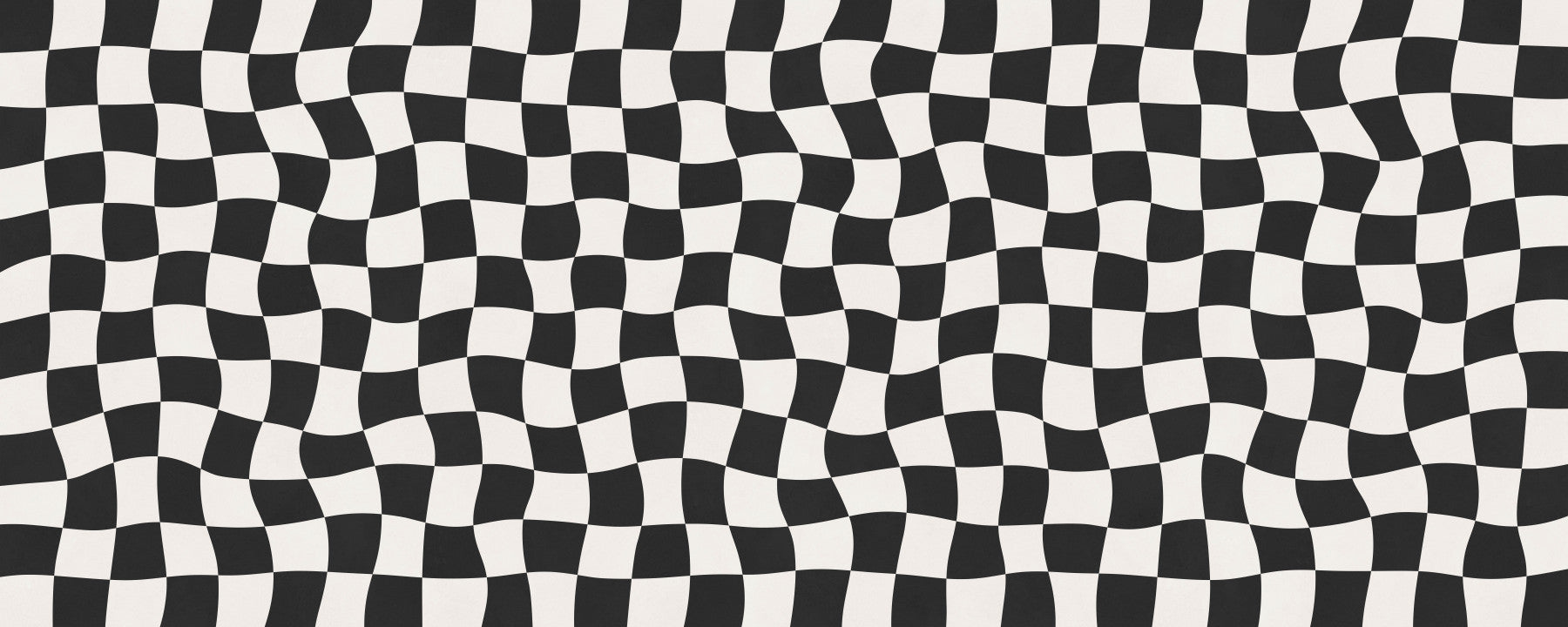 Wavy Check Wall Mural