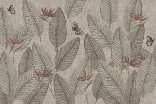 Jungle Life Muted Wall Mural