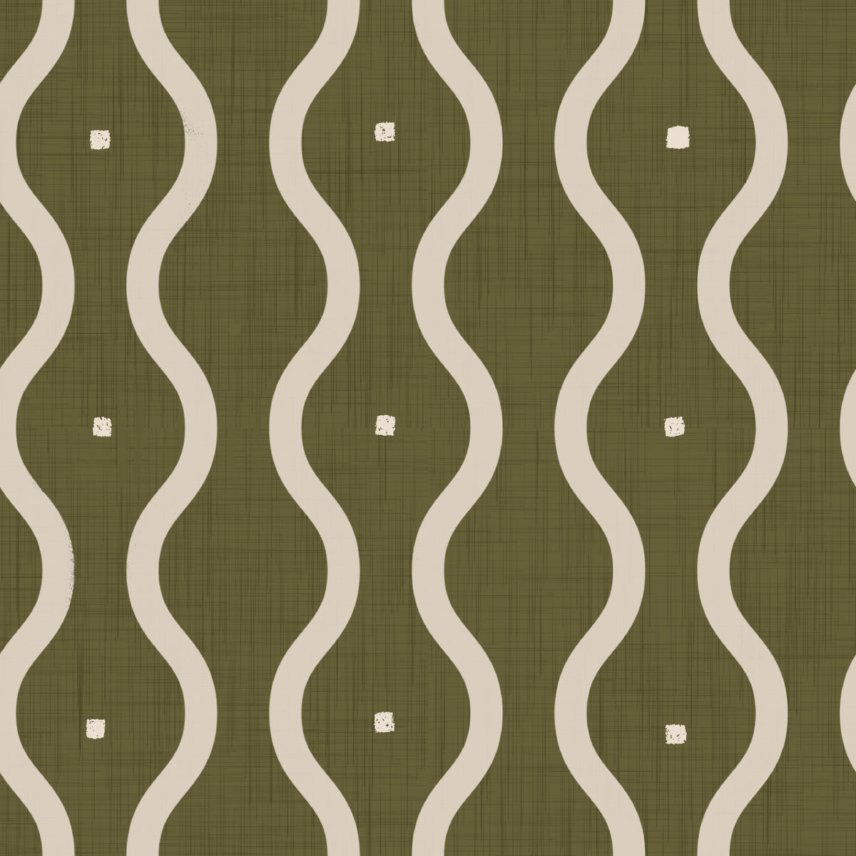Olive Grove Waves Wallpaper⁠